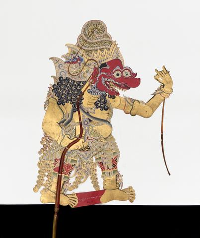 Ki Kertiwanda, Shadow Puppet (Wayang Kulit) of Kala, from the set Kyai Nugroho, 1913