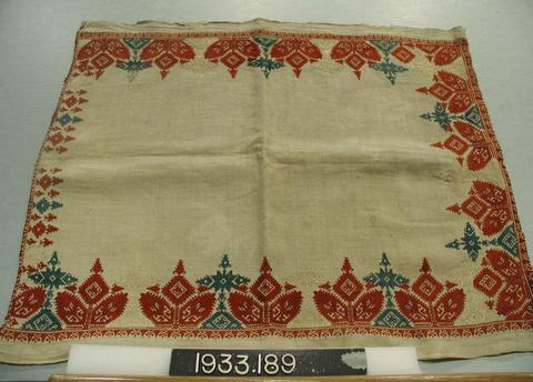 Unknown, Pillow cover, n.d.