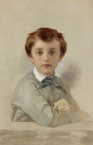 Paul Delaroche, Portrait of Philippe-Grégoire Delaroche, the Artist's Younger Son, November 1851