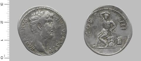 Hadrian, Emperor of Rome, Cistophorus of Hadrian, Emperor of Rome from Miletus, 129