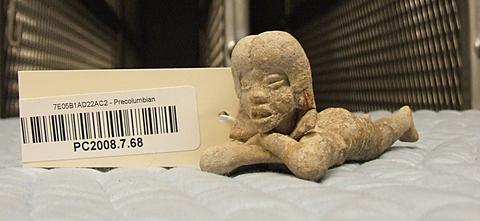 Unknown, Prone Figure, 1500–1000 B.C.