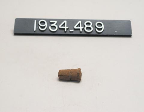 Unknown, Wooden Bottle Stopper, ca. 323 B.C.–A.D. 265