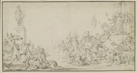 Cornelius de Wael, Massacre of the Innocents, 17th century
