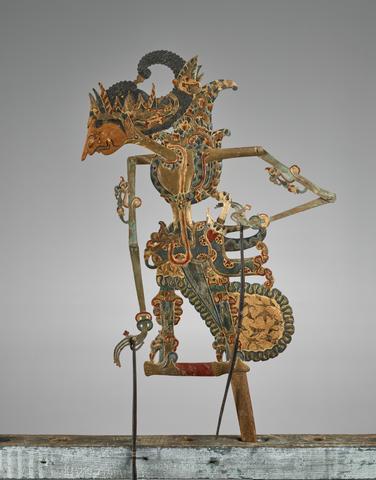 Unknown, Puppet (Wayang Klitik) of Arjuna Sasrabau, early 20th century