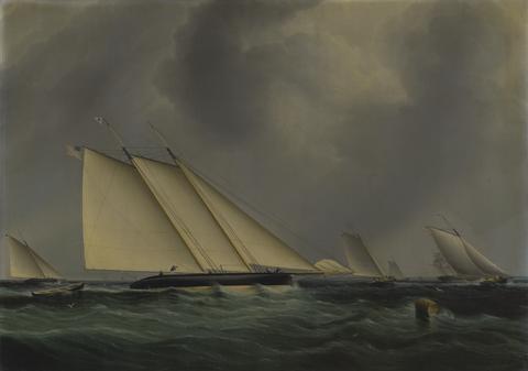 James E. Buttersworth, Yacht Race, ca. 1860