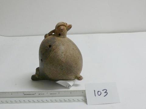 Unknown, Ocarina in the Shape of a Bird, 300 B.C.–A.D. 500
