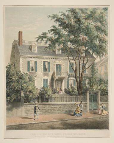 J. H. Bufford and Son's,  Lith., Hancock House, Beacon St. Boston, Mass, 1859