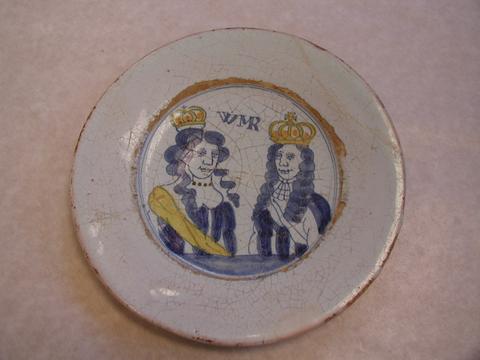 Unknown, William and Mary Plate, ca. 1695