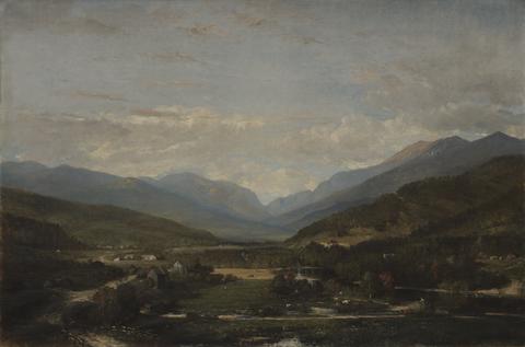 Winckworth Allan Gay, Franconia Notch -- White Mountains, 1861