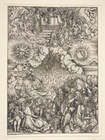 Albrecht Dürer, The Opening of the Fifth and Sixth Seals, from the series The Apocalypse, ca. 1495–98, published 1511