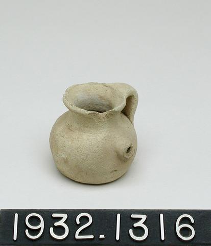Unknown, One-handled vase with side spout, ca. 323 B.C.–A.D. 256