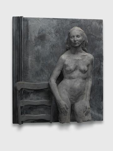 George Segal, Standing Nude with Chair, 1986
