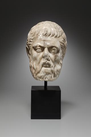 Unknown, Portrait head of Plato