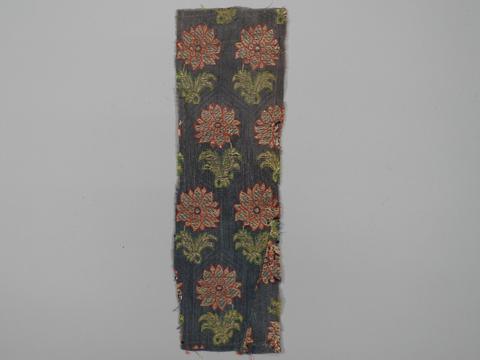 Unknown, Textile Fragment with Poppies, 19th century