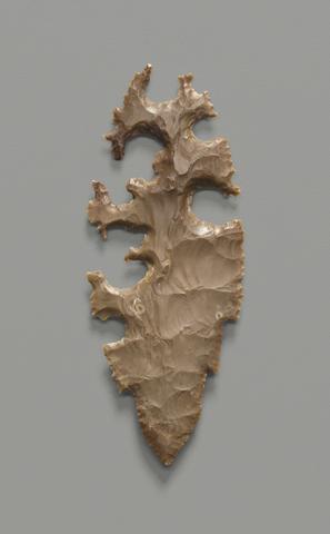 Unknown, Eccentric Flint with K'awiil, God of Lightning, A.D. 600– 900