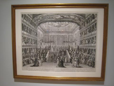 Antonio Baratti, The Dinner and Ball in the Teatro San Benedetto, Venice, on 22 January 1782 in honor of the Grand Duke Paul Petrovich, Heir Apparent to the Russian Throne, and His Grand Duchess, 1782