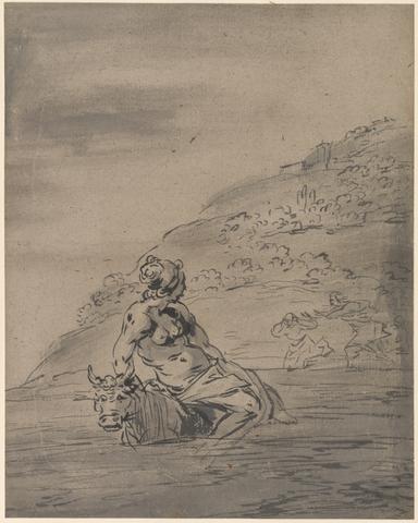 Leonard Bramer, The Rape of Europa, 17th century