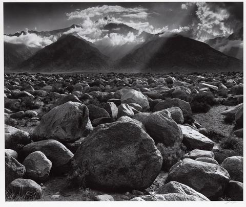 Ansel Easton Adams, Mount Williamson, Sierra Nevada, from Manzanar, California, 1944