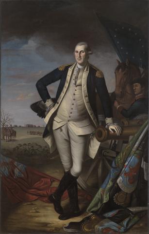 Charles Willson Peale, George Washington at the Battle of Princeton, 1781