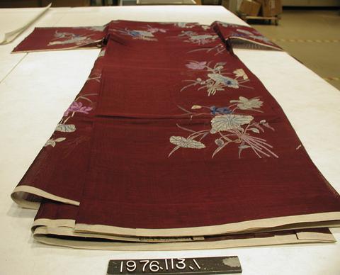 Unknown, Unsewn Ceremonial or Birthday Robe for the Wife of an Official or Nobleman, late 19th century