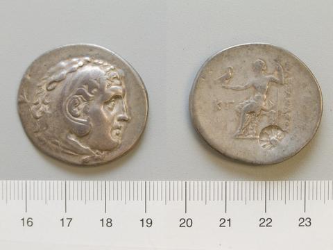 Alexander the Great, King of Macedonia, Tetradrachm of Alexander the Great, King of Macedonia from Perge, 199–198 B.C.