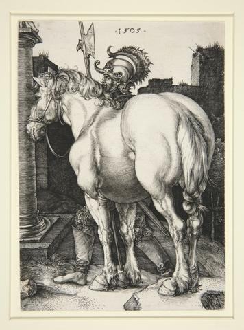 Albrecht Dürer, The Large Horse, 1505