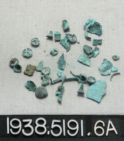 Unknown, Bronze fragments, ca. 323 B.C.–A.D. 256