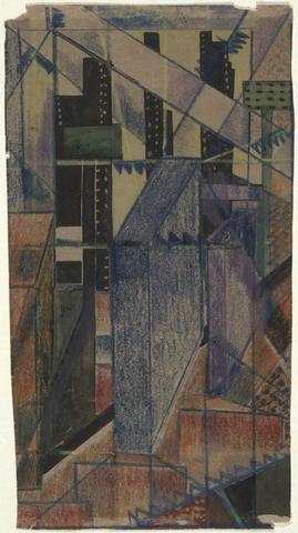 Paul Gaulois, Cubist Design, ca. 1924–25