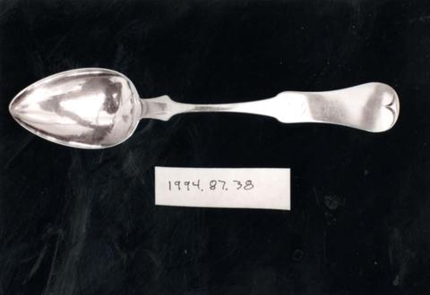 George W. Cooke, Tablespoon, ca. 1850