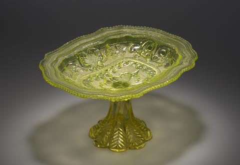 Boston and Sandwich Glass Works, Compote, 1845–55