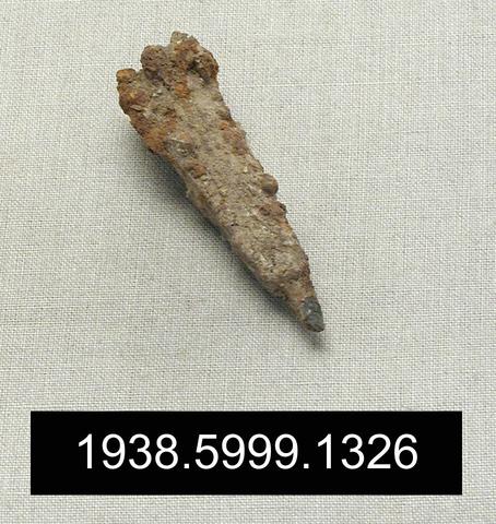 Unknown, Iron Quarrel Head, ca. 323 B.C.–A.D. 256