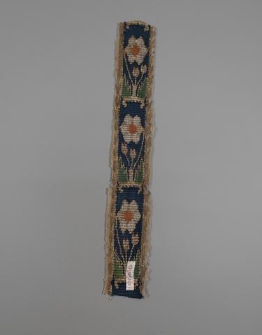 Unknown, Trimming Band with Flowers, 19th century