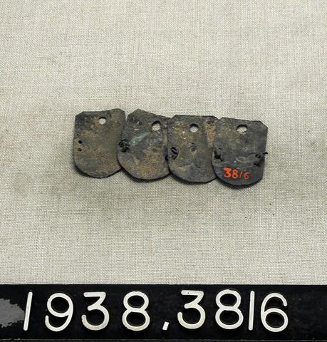 Unknown, Bronze Scales (4 scales), ca. 323 B.C.–A.D. 256