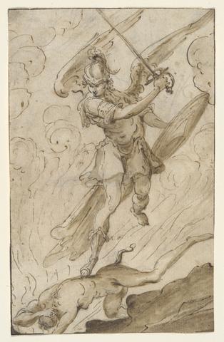 Unknown, Saint Michael Vanquishing the Devil, n.d.