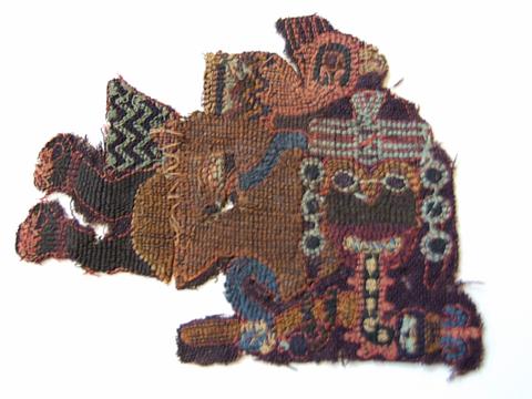 Unknown, Textile fragment, 600–200 B.C.