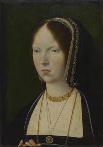 Jan Provost, A Woman, traditionally identified as Isabela la Católica of Castile	, ca. 1492–97