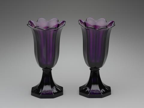 Unknown, Pair of vases, 1850–65