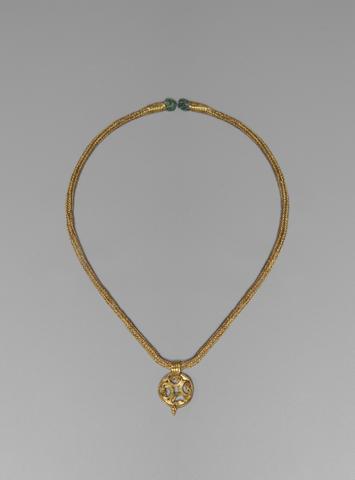 Unknown, Gold Necklace, A.D. 213–56