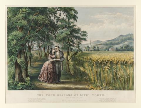 Currier & Ives, The Four Seasons of Life: Youth, 1868