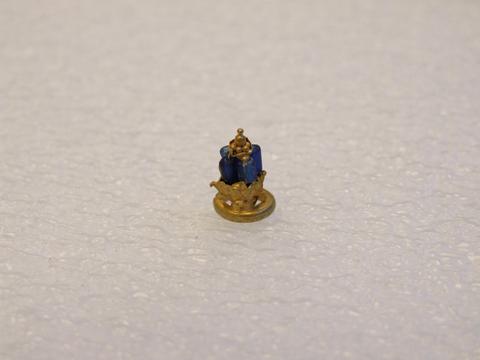 Unknown, Blue Bead Bird Ring, mid-7th to 10th century
