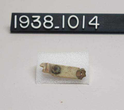 Unknown, Bone Clasp (or Bone Strap Terminal Hinge Plate), ca. 323 B.C.–A.D. 256