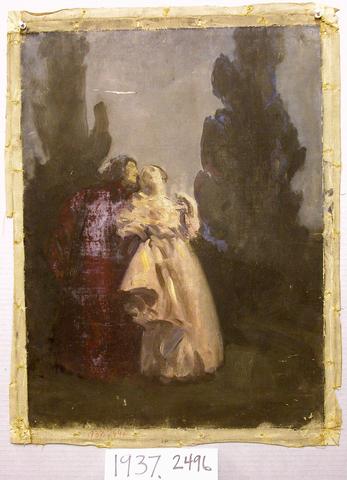 Edwin Austin Abbey, Lorenzo and Jessica, The Merchant of Venice, Act V, Scene I, ca. 1871–1911