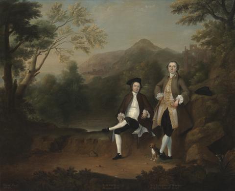 Arthur Devis, Robert Gwillym of Atherton and William Farington of Werden, 1743