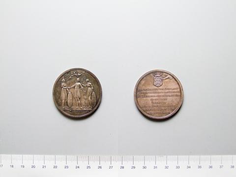 Unknown, Medal of Frisia Recognizes U. S. Independence, 1782