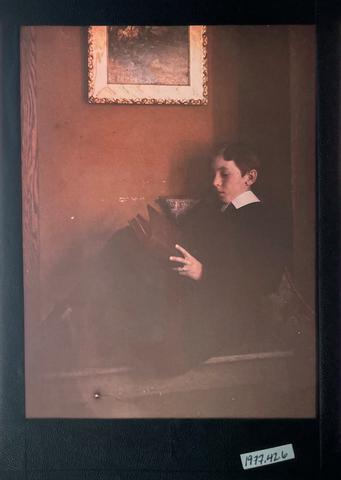 Unknown, Boy Reading in a Niche, n.d.