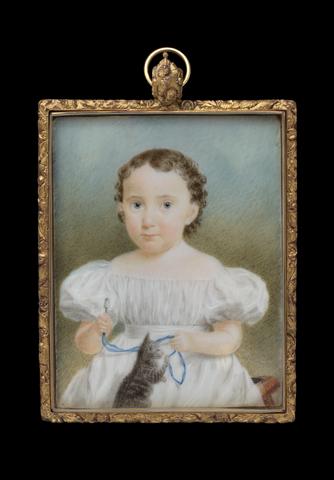 Eliza Goodridge, Julia Porter Dwight (1830–1869), ca. 1832