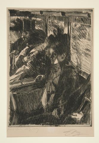 Anders Zorn, Omnibus, 1892