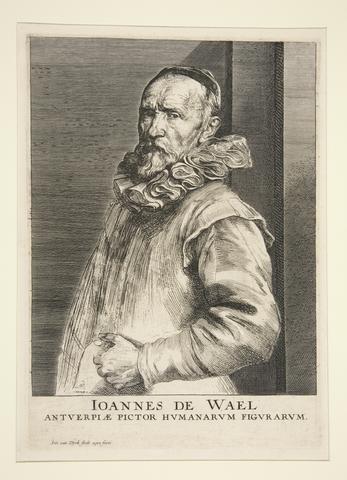 Anthony van Dyck, Portrait of Jan de Wael (1558-1633), ca. 1641
