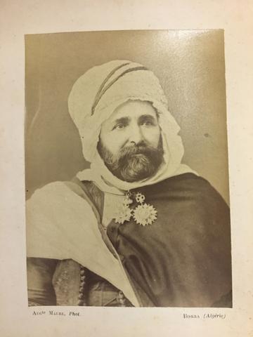 Auguste Maure, Si Mohamed Srir Ben Guanah - Biskra Caïd, 1880