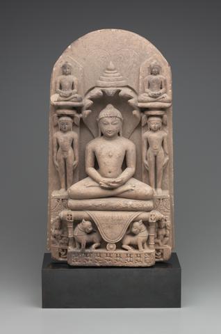 Unknown , Indian, Stele of Jina Parsvanatha, 1117